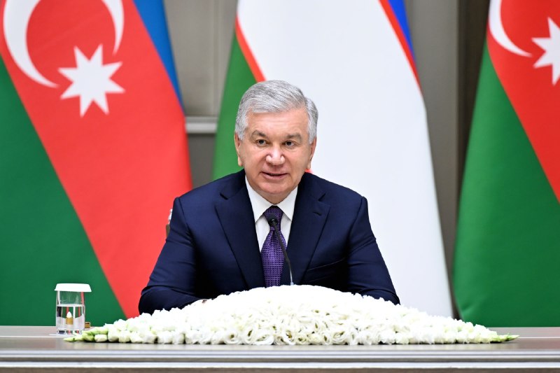 OAV vakillari bilan uchrashuvda Oʻzbekiston Respublikasi Prezidenti Shavkat Mirziyoyev va Ozarbayjon Respublikasi Prezidenti Ilhom Aliyev boʻlib oʻtgan muzokaralar yakunlari yuzasidan fikr bildirdilar.