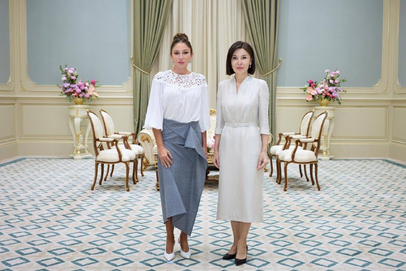Toshkent shahrida O‘zbekiston Birinchi xonimi Ziroat Mirziyoyeva va Ozarbayjon Birinchi xonimi Mehribon Aliyevaning uchrashuvi bo‘lib o‘tdi.